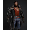 Cyberpunk 2077 Placide Belted Brown Leather Coat Front