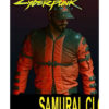 Cyberpunk 2077 Samurai Red and Black Jacket Front