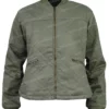 Louise Behind Her Eyes Green Bomber Jacket Front