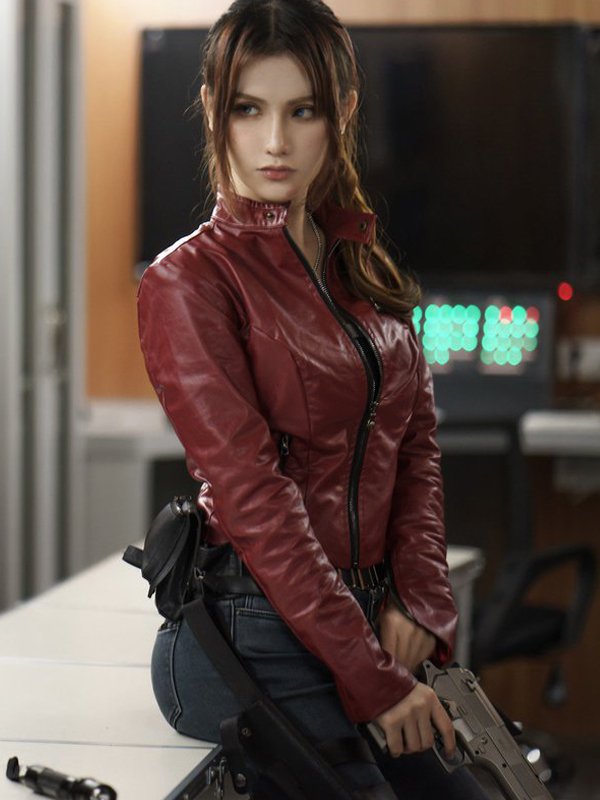 Resident-Evil-Infinite-Darkness-Stephanie-Panisello-Red-Jacket-Front