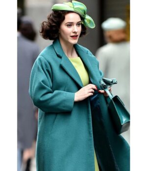 The Marvelous Mrs. Maisel Miriam Maisel Sea Green Wool Coat