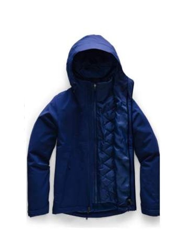 Big Sky Grace Sullivan Blue Cotton Hooded Jacket Front