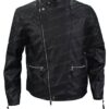 Billions Bobby Axelrod Leather Quilted Jacket Front