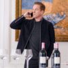 Billions S05 Bobby Axelrod Blue Suede Leather Jacket 2