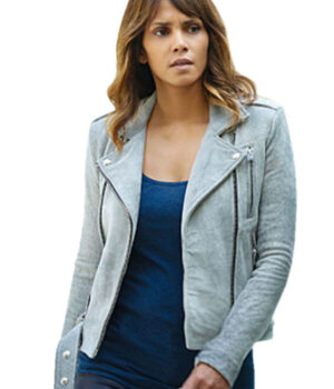 Extant Molly Woods Biker Suede Leather Jacket 2