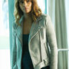 Extant Molly Woods Biker Suede Leather Jacket 3