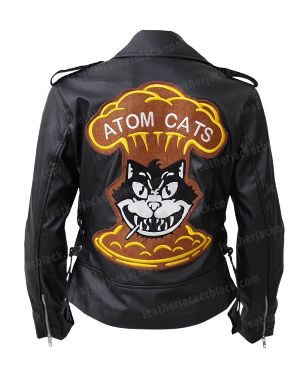 Fallout 4 Atom Cats Black Jacket Back