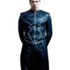 Inhumans Black Bolt Black Genuine Leather Coat