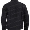 Only Murders In The Building Steve Martin Black Quilted Jacket Back