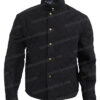 Only Murders In The Building Steve Martin Black Quilted Jacket Front