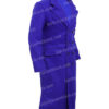 Only Murders in the Building Martin Short Purple Wool Trench Coat Side