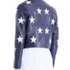 Riverdale Cheryl Blossom Blue Cropped Star Printed Jacket back