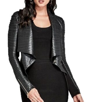 Riverdale Cheryl Blossom Leather Black Jacket