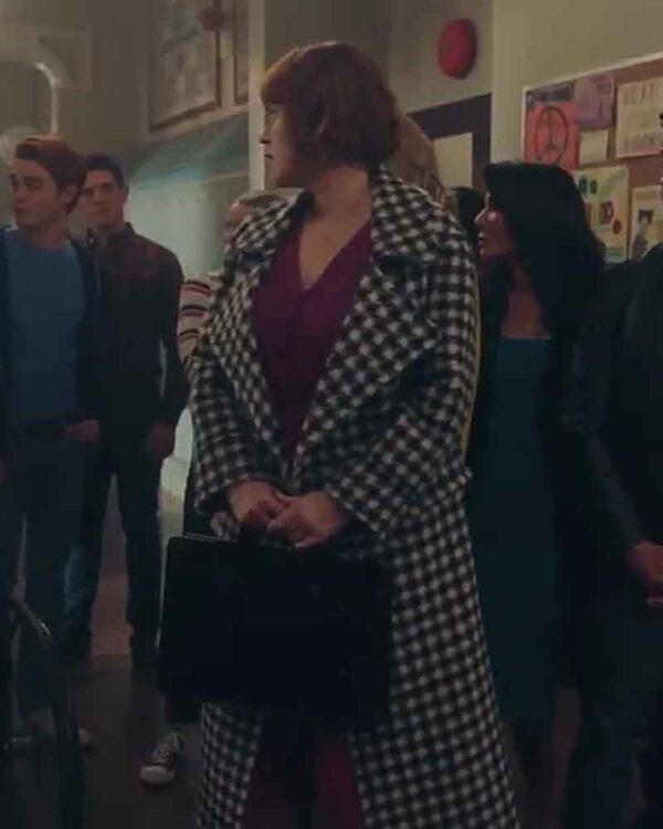Riverdale Mary Andrews Black and White Trench Coat