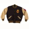 Riverdale Pep Comic Archie Andrews Brown Varsity Jacket Front