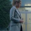 Riverdale S02 Betty Cooper White Wool Peacoat Side