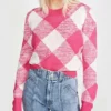 Riverdale S04 Betty Cooper Wool Checkered Sweater