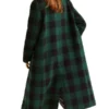 Riverdale S05 Betty Cooper Checkered Wool Long Coat Back