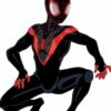 Spider-Man Miles Morales Kid Spider Man Leather Costume Jacket 3