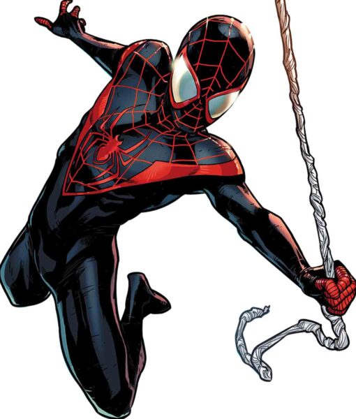 Spider-Man Miles Morales Kid Spider Man Leather Costume Jacket