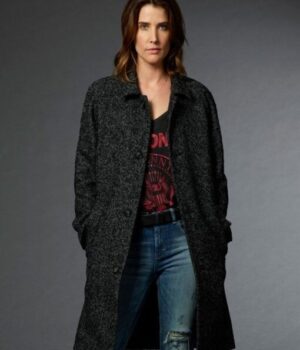 Stumptown Dex Parios Black Wool Coat
