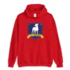 Ted Lasso AFC Richmond Fleece Hoodie  Front Red