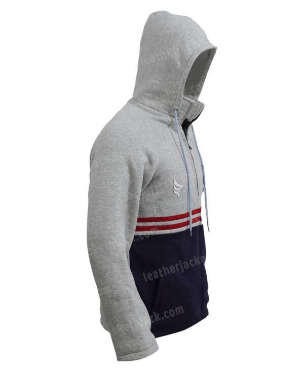 Ted lasso Phil Dunster Track Hooded Jacket Right
