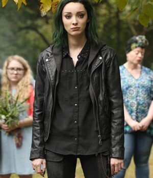 The Gifted Lorna Dane Black Leather Jacket