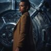 Army of Thieves Gwendoline Starr Wool Brown Trench Coat side