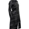 Carrie-Anne MossThe Matrix 4 Trinity Black Leather Coat Right Side