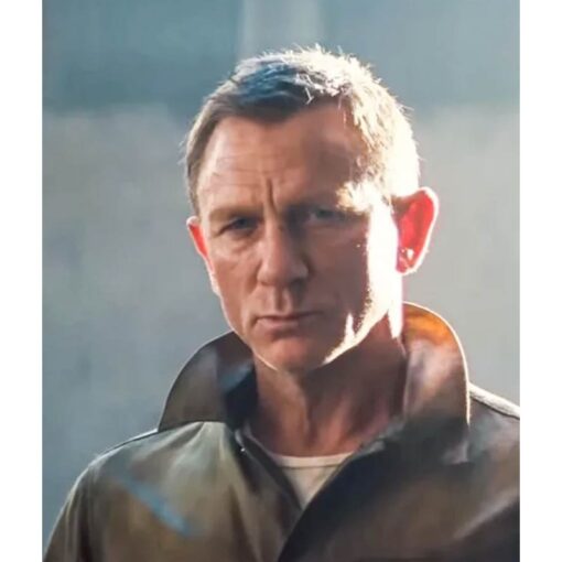 Daniel Craig No Time To Die Tan Cotton Jacket