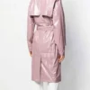 Fate The Winx Saga Stella Leather Pink Coat Back
