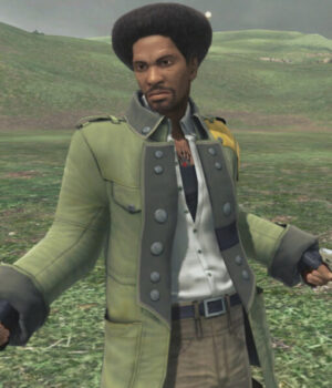 Final Fantasy XIII Sazh Katroy Green Cotton Coat