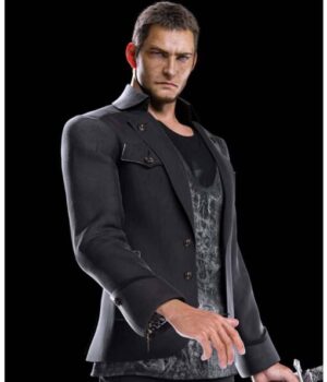 Final Fantasy XV Cor Leonis Black Wool-Blend Blazer