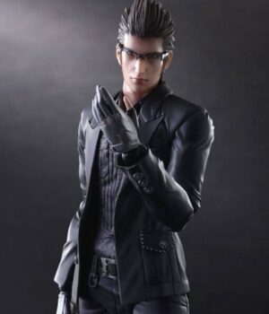 Final Fantasy XV Ignis Scientia Black Leather Blazer 2