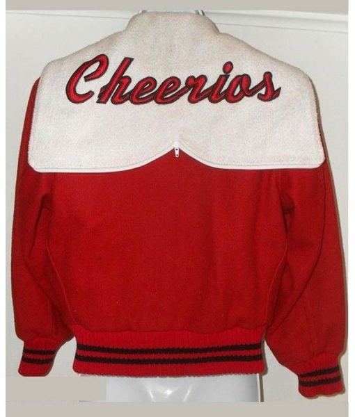 Glee Cheerios Cheerleading Wool Varsity Jacket Back