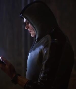 Gotham Knights Jason Todd Black Leather Hooded Jacket