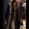 Keanu Reeves The Matrix 4 Neo Black Hooded Cotton Coat 2