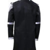 Kingsglaive Final Fantasy XV Nyx Ulric Black Leather Coat Back