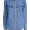 Midnight Mass Sarah Gunning Blue Denim Jacket