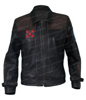 Star Wars Squadrons Hera Syndulla Leather Jacket Front