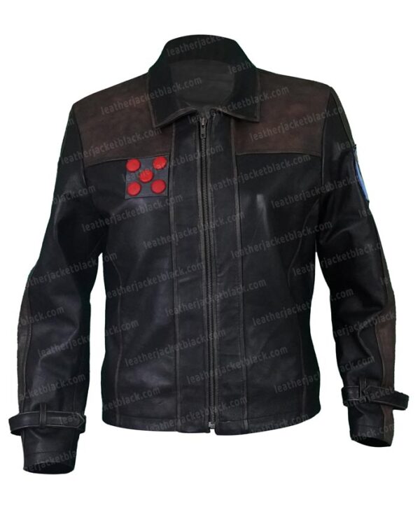 Star Wars Squadrons Hera Syndulla Leather Jacket Front