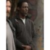 The 100 Thelonious Jaha Brown Bomber Jacket 2