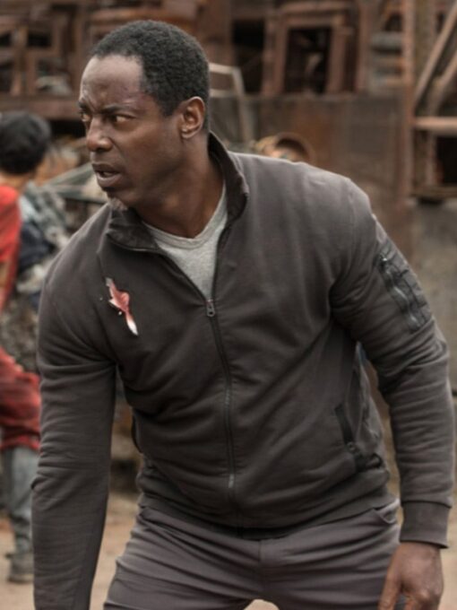 The 100 Thelonious Jaha Brown Bomber Jacket