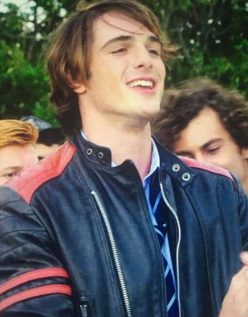 The Kissing Booth 2 Jacob Elordi Black Leather Jacket