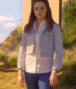 The Kissing Booth 3 Joey King Cropped Blue Denim Jacket