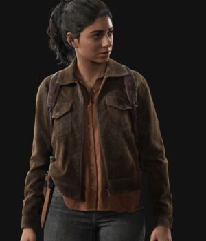 The Last Of Us Part II Dina Corduroy Brown Jacket