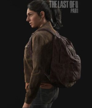 The Last Of Us Part II Dina Corduroy Brown Jacket Side