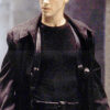 The Matrix Neo Black Cotton Long Coat 2