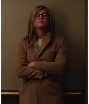 The Morning Show Jennifer Aniston Brown Trench Coat